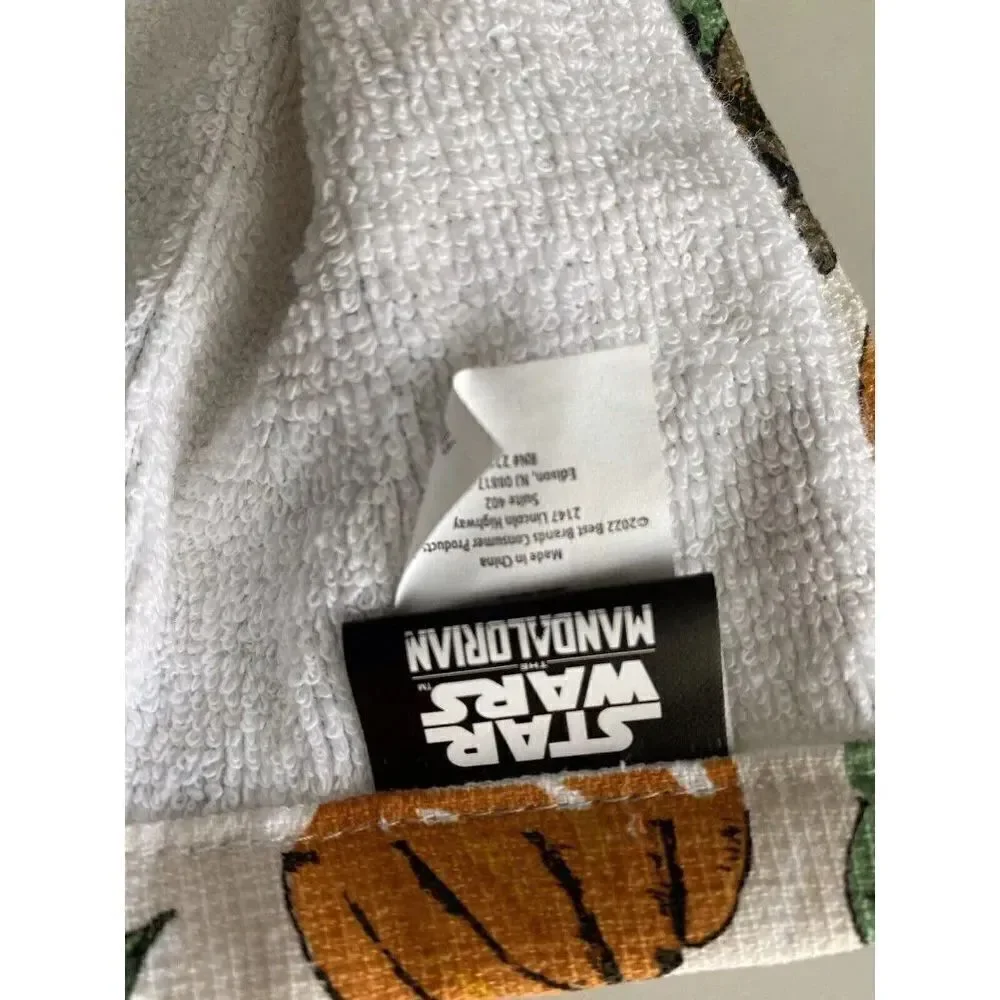 Set Of 2 Disney Baby Yoda Grogu Pumpkin‎ Fall Autumn Kitchen Hanging Towels NEW